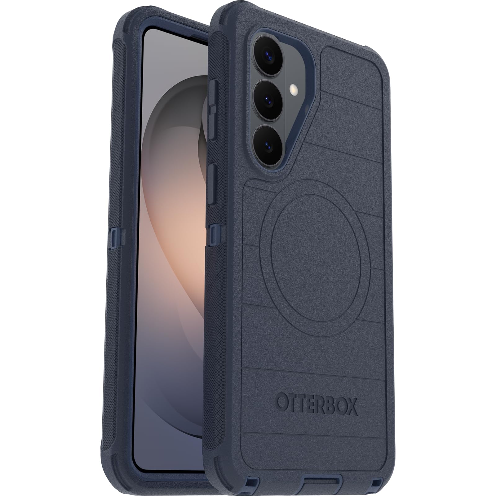 OtterBox Cover Defender Series Pro con Magneti per Samsung Galaxy S26+, custodia protettiva antiurto, a prova di caduta, protezione estrema, testata 7x norme MIL-STD 810G, Blu