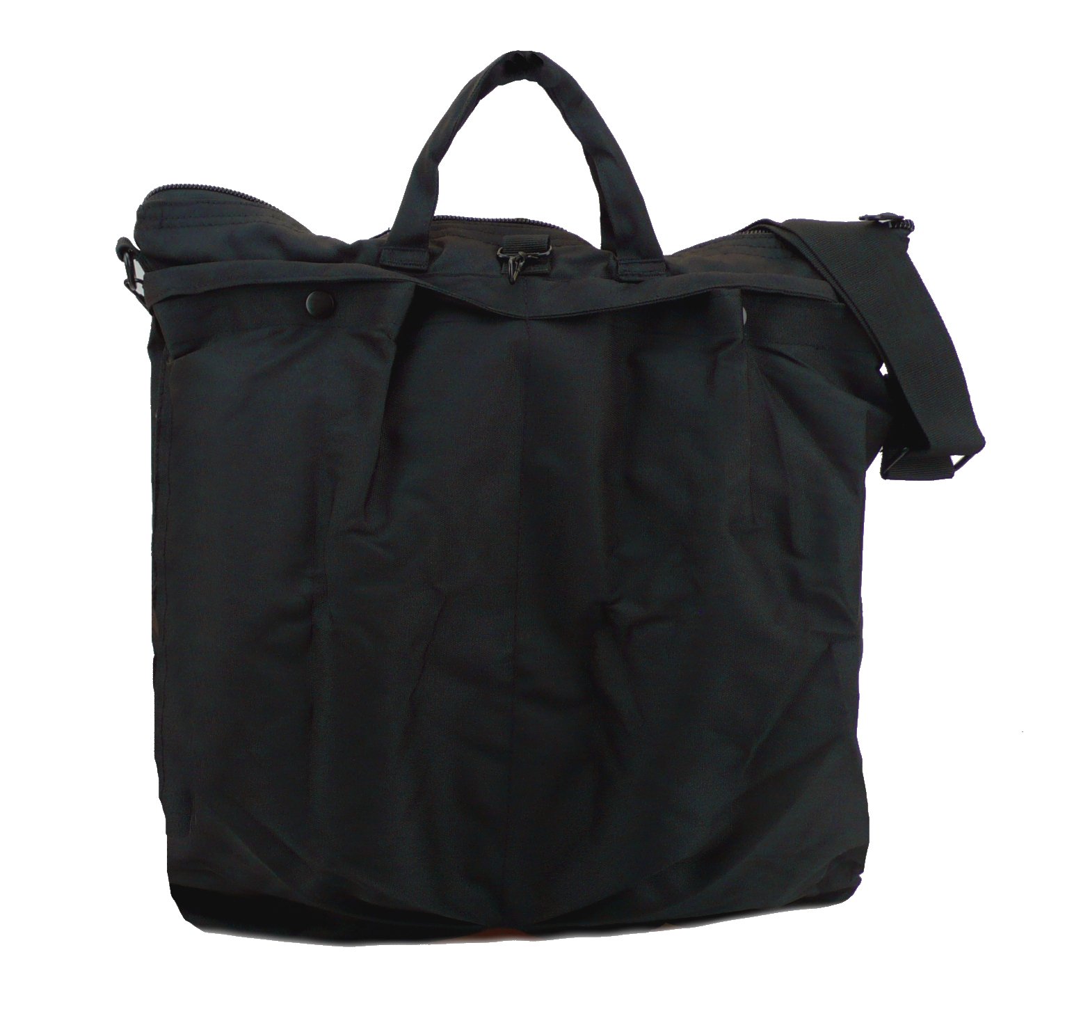 Borsa portacasco Nera da Volo Ricamata con Aquila Pilota Civile con Portachiavi Follow Me