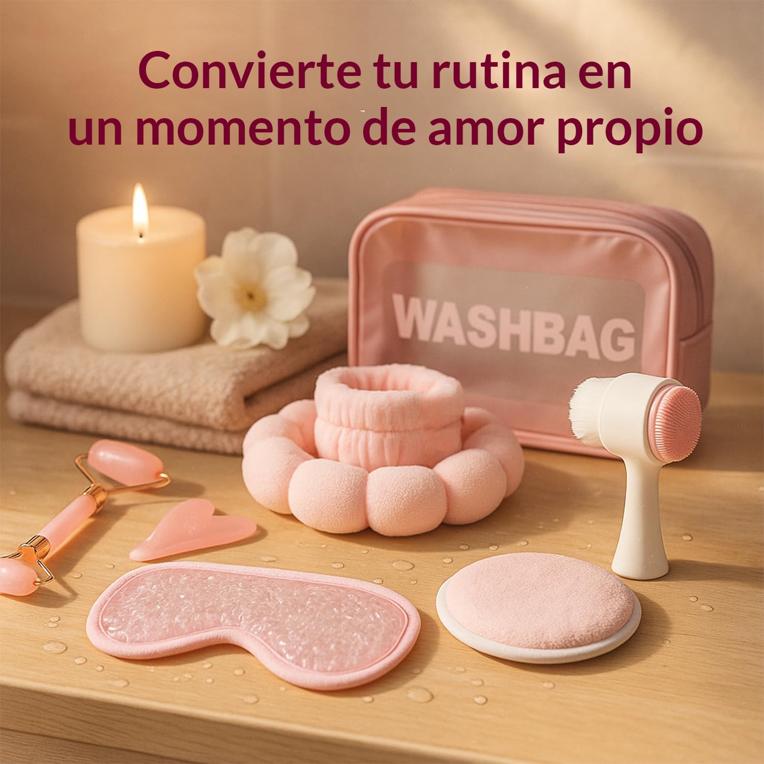 Skincare kit-Skincare coreano-Antifaz Gel Frio-Neceser mujer-Regalos mujer