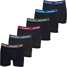 DON ALGODON Pack of 6 Men's Premium Cotton Boxer Briefs - Soft and Breathable Boxer Briefs - Comfortable Underwear with Elastic Waist