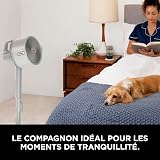 Shark FlexBreeze Pro Mist Cordless Indoor & Outdoor Fan, Atomisation System, Portable Tank, 20m Range, Foot & Table Model, 5 Speeds, Quiet, Remote Control, Pigeon Grey FA300WHEU - 6