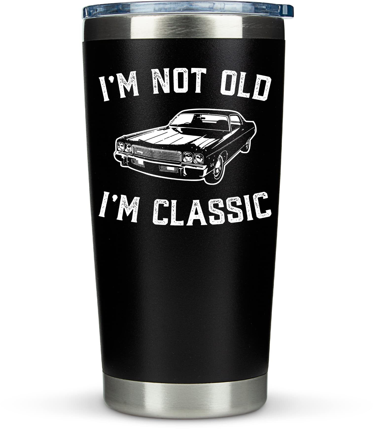 KLUBIBirthday Gifts for Men Unique Im Not Old Im Classic Mug Mens Birthday Gift Ideas 20oz Grandpa Gifts for Father's Day Gifts for Birthday Dad Birthday Gift for Grandpa Birthday Gifts for Husband
