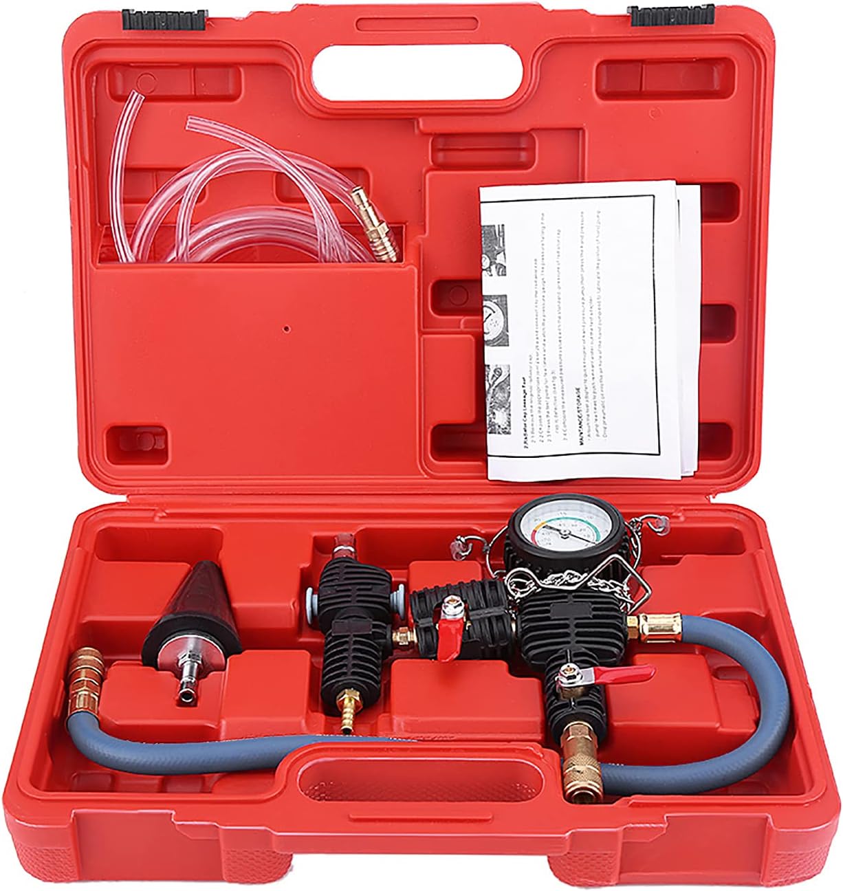 Cooling System Refill Tool, Airlift Coolant 90 PSI Vacuum Purge Tool, Radiator for