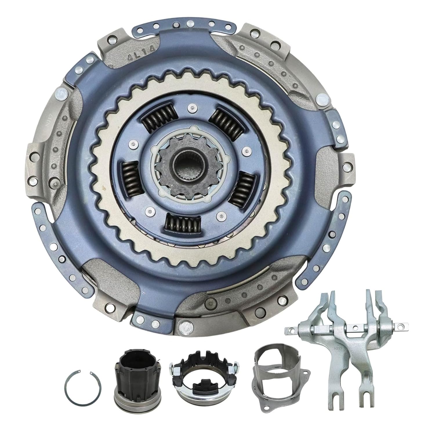 Set - Double Clutch Actuator + Bearing + Fork Fit for Kia Forte Optima Soul 2016-2020, Replace 412002D220 414202D000 414132D000