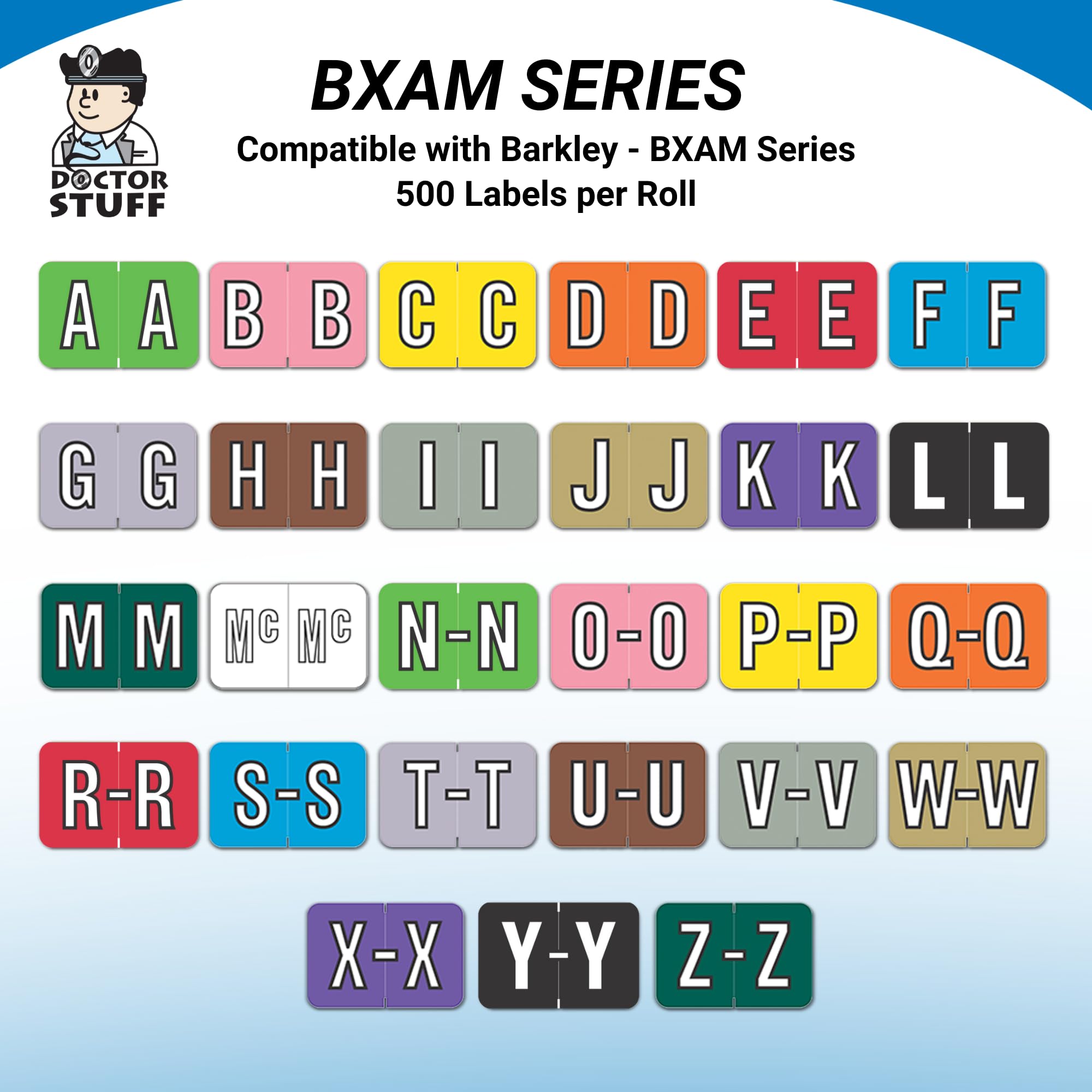 Doctor Stuff Alphabet File Folder Labels Tabbies Compatible Doctor ...