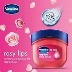 Vaseline® Lip Therapy® Rosy Lips Mini, Long-lasting moisturization with a light rosy fragrance and color.