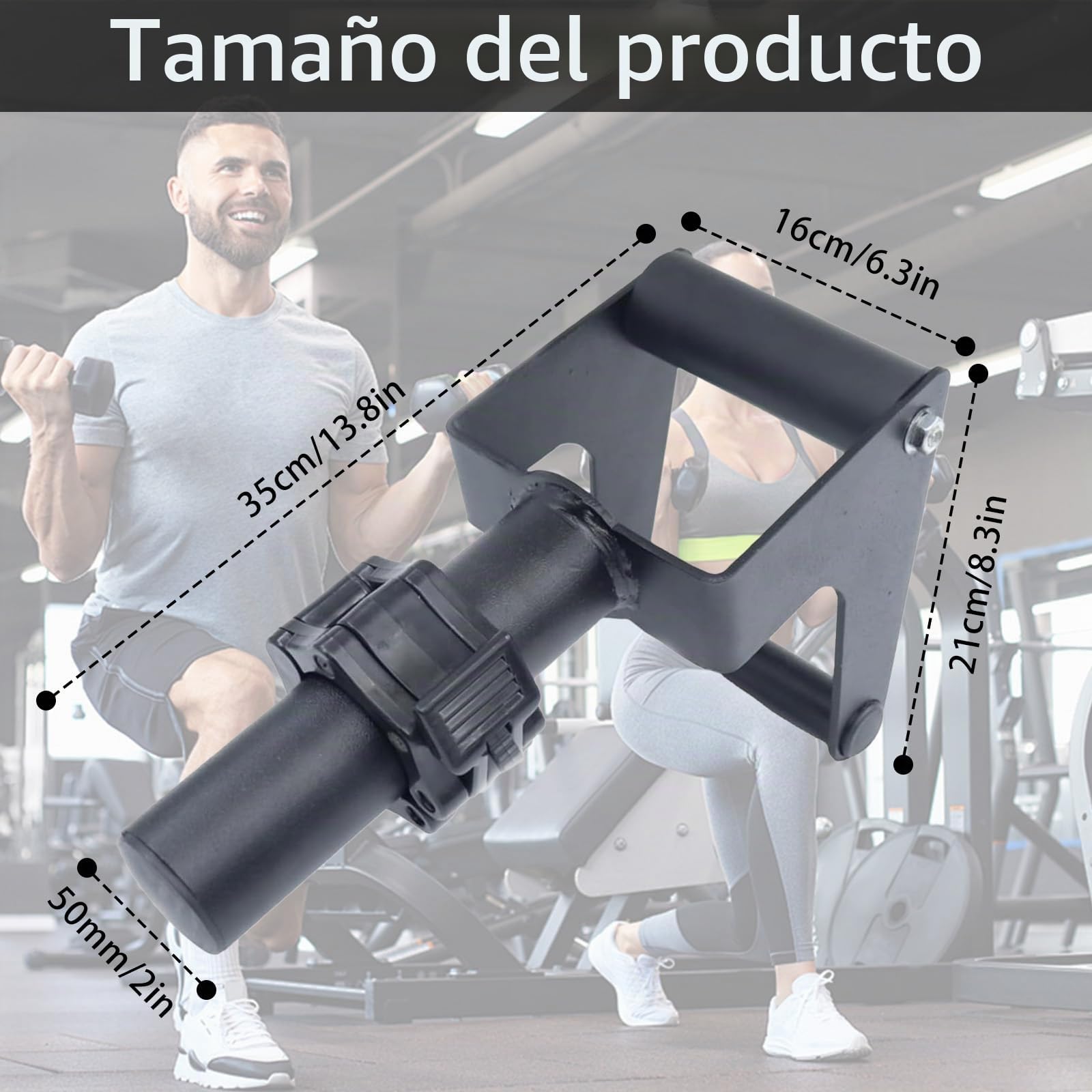 Entrenador de Tibial, Barra Separadora de Piernas para Gimnasio Entrenamiento al Aire Libre Maquina Estirar Piernas con Abrazadera de Barra para Discos de Pesas de 2,5 o 5 cm