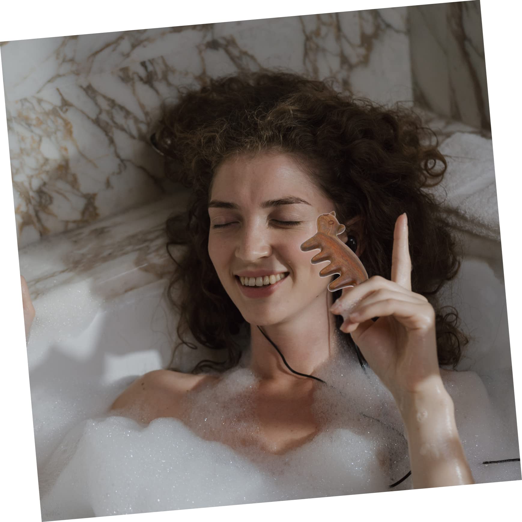 Healvian 3 Pettini Da Massaggio Six- Per Il Del Cuoio Capelluto Strumento Portatile Per Massaggi Domestici