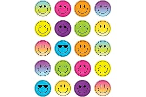 Brights 4Ever Happy Face Stickers