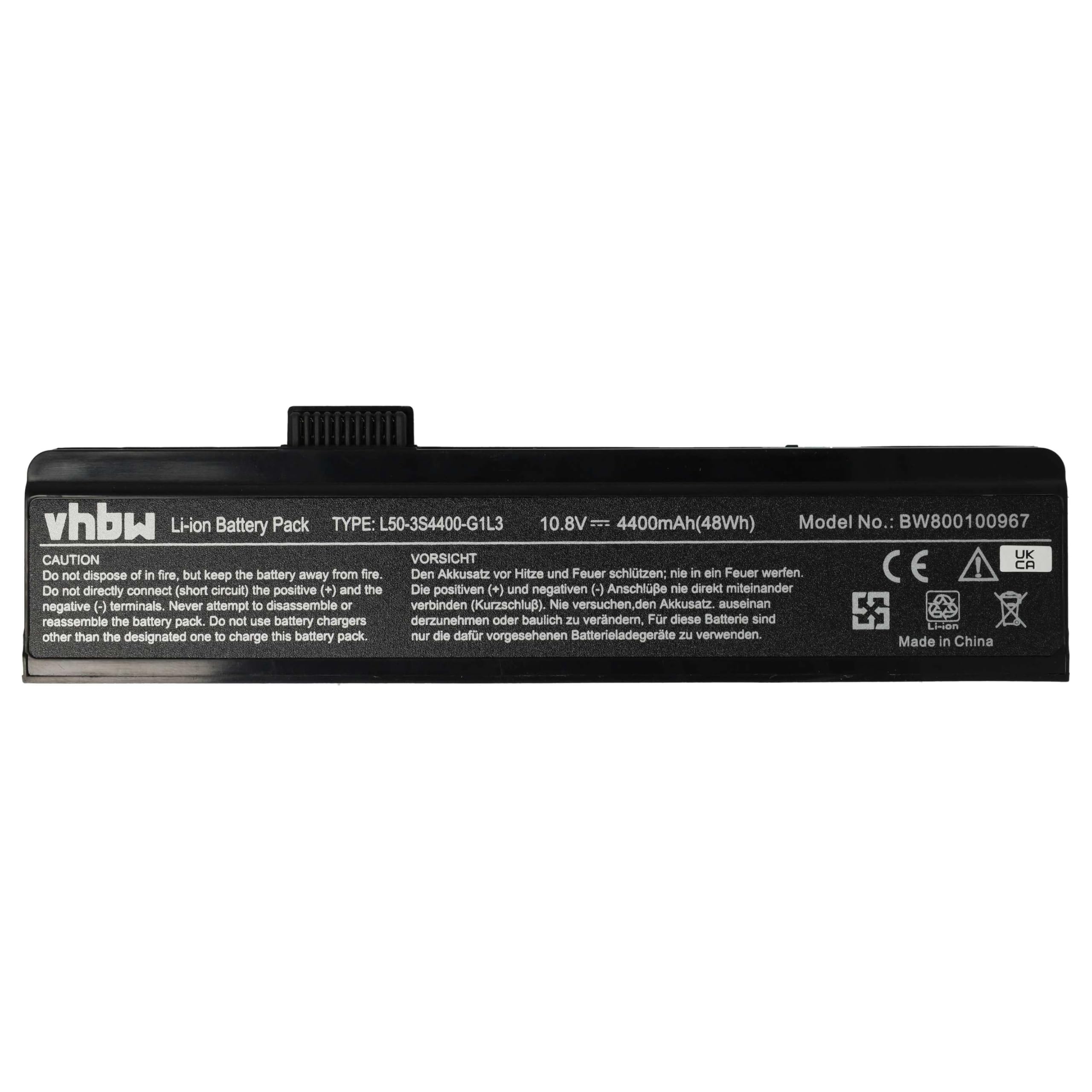 Akku für Fujitsu Siemens Amilo Pro V2035 mit 11,1V 4.400mAh Li-Ion | 4227
