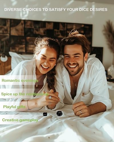 Miniatura 4 de Juego de dados de decisión para una cita nocturna, regalo de aniversario y día de San Valentín para parejas, ideas para novio, novia, marido,