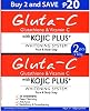 GLUTA-C With Kojic Plus Face & Body Soap Twin Pack 60gx2