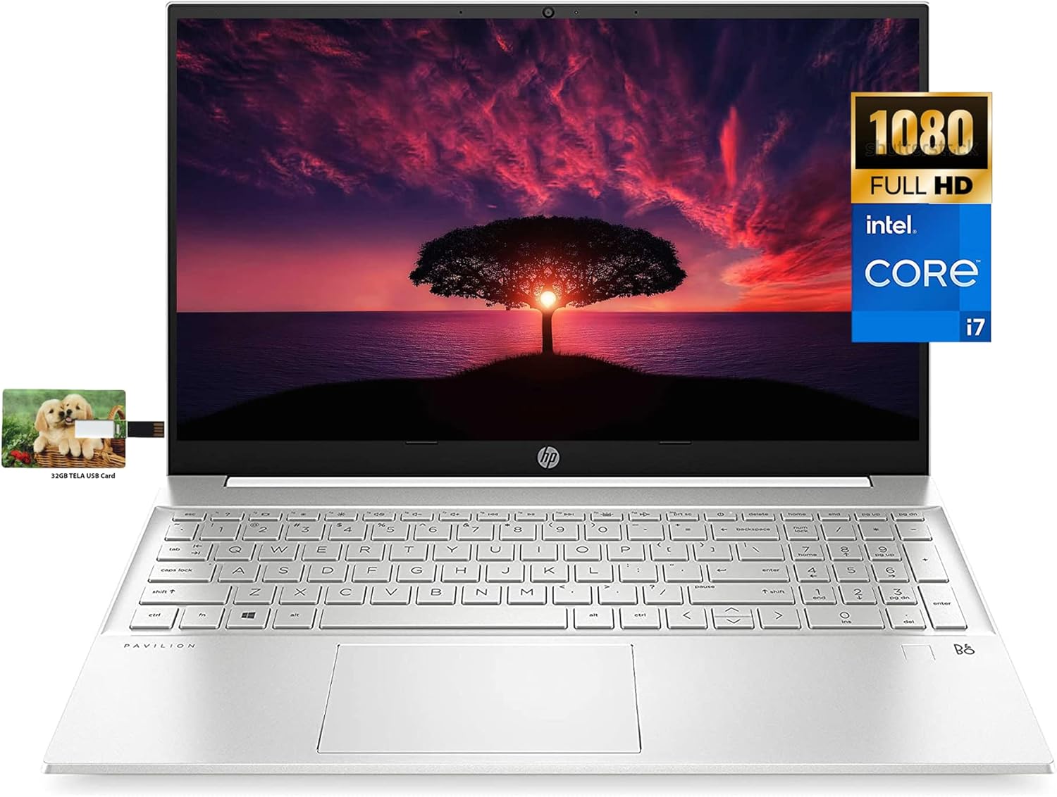 Buy HP Pavilion 15.6'' FHD Business Laptop, 11th Gen Intel Core i7