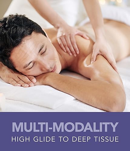 Miniatura 4 de BIOTONE Loción de masaje de tejido profundo, textura rica, deslizamiento duradero, uso para sueco, punto de gatillo, deportes y tejido profundo,