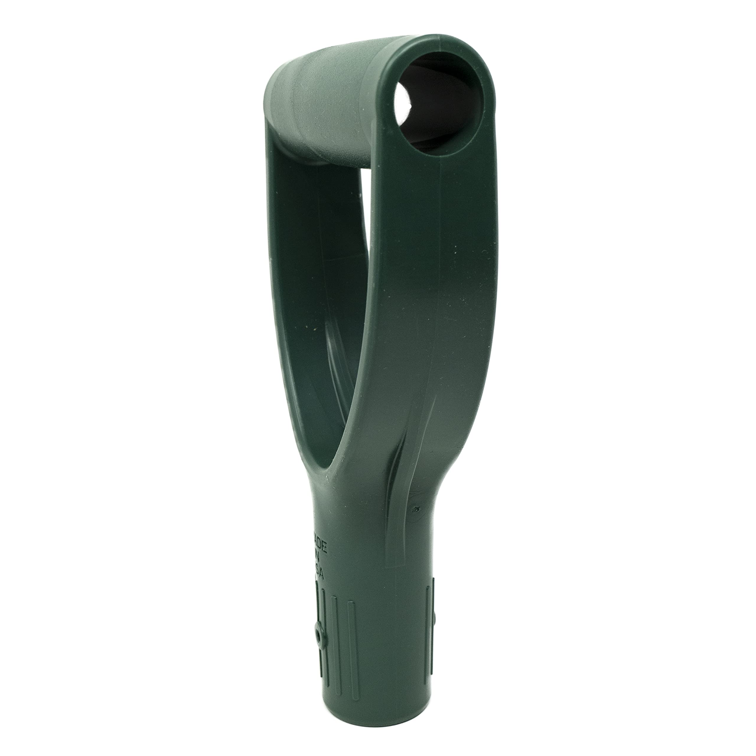 Forest Hill Mango de repuesto fabricado en Estados Unidos, 2 agujeros de tornillo, montaje de diámetro interior de 32 mm, cómodo agarre ancho, copolímero de polipropileno resistente sin rotura (verde)