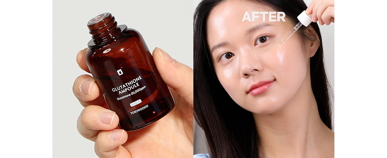 tosowoong glutathione serum TOSOWOONG Glutathione Serum with 20,000ppm Glutathione, Niacinamide and  hyaluronic acid, Dark Spot, Improve skin elasticity, Revitalize complexion,  Korean Skincare, 30ml, 1.01 fl. oz. : Beauty & Personal Care