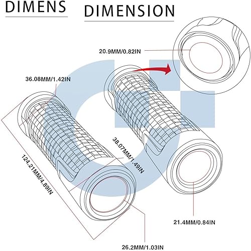 Miniatura 2 de Motorcycle Handlebar Grips Motorcycle Handlebar Knobs Hand Grips Anti-Skid Handle Bar Ends Cap Plug for Yamaha XJ6 N XJ 6N XJ-6N XJ6 Diversion