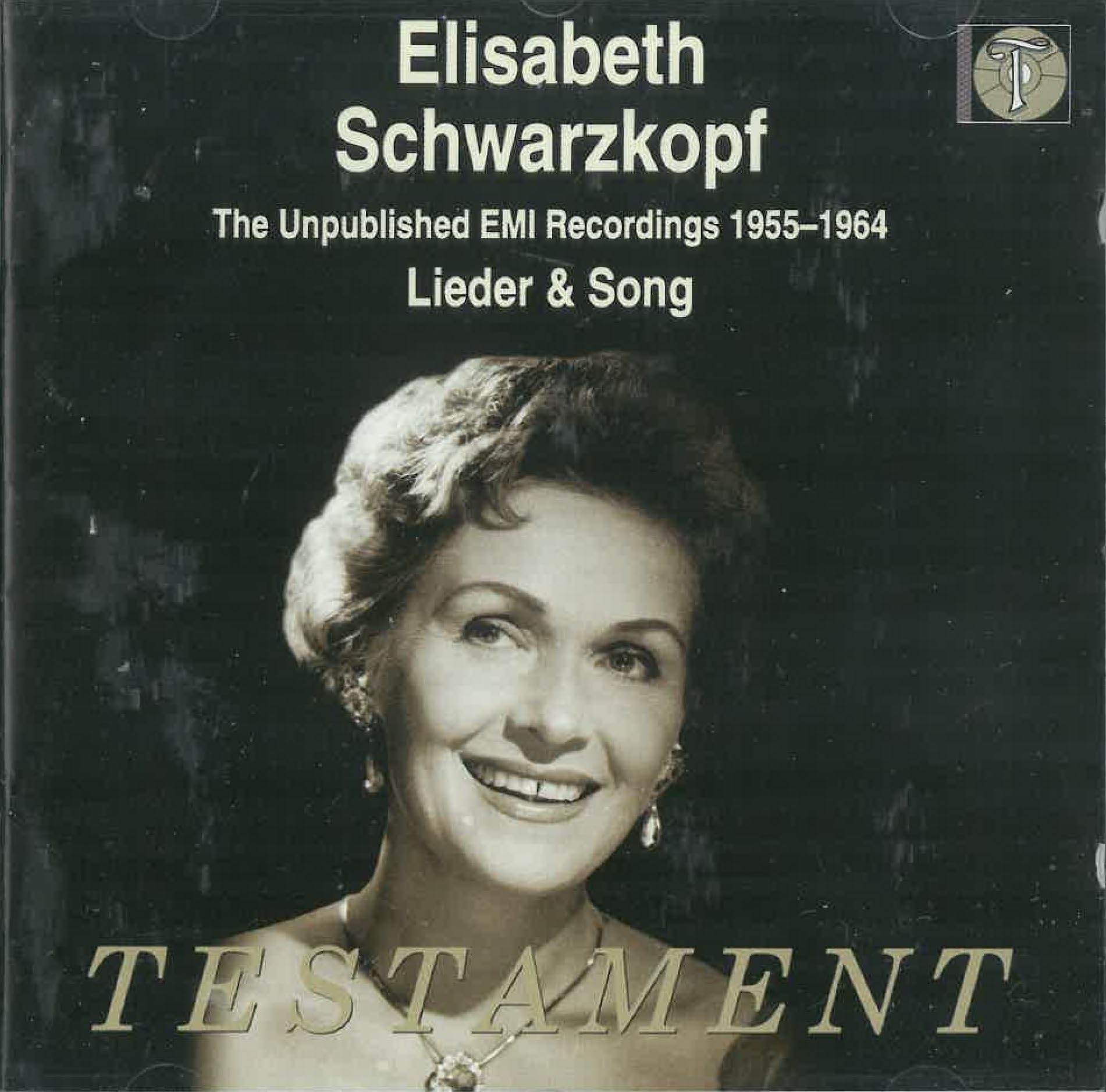 Various Composers - Elisabeth Schwarzkopf: Unpublished Lieder and Songs CD Album - Used