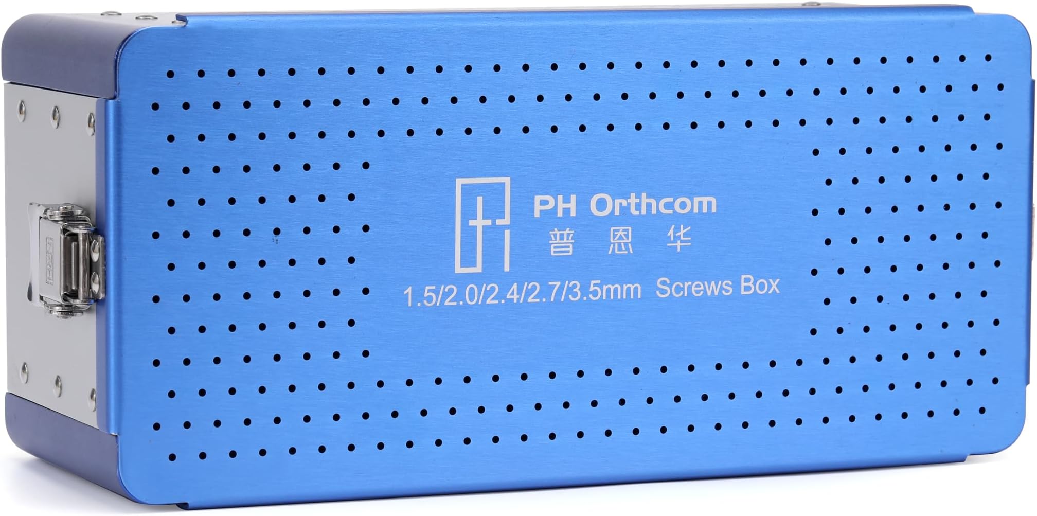 1.5/2.0/2.4/2.7/3.5mm Screws Box with Screw Rack for Self-tapping Cotical Screws for Small Animal Orthopedics Instrument
