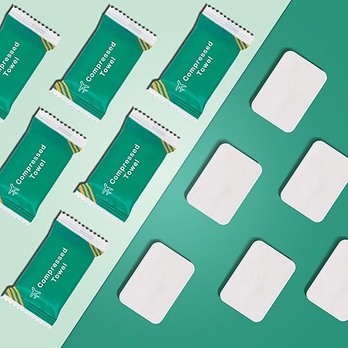 Miniatura 8 de 20 toallas comprimidas desechables de toallas comprimidas, toalla comprimida desechable para la cara, paño portátil para limpiar las manos, pañuelo