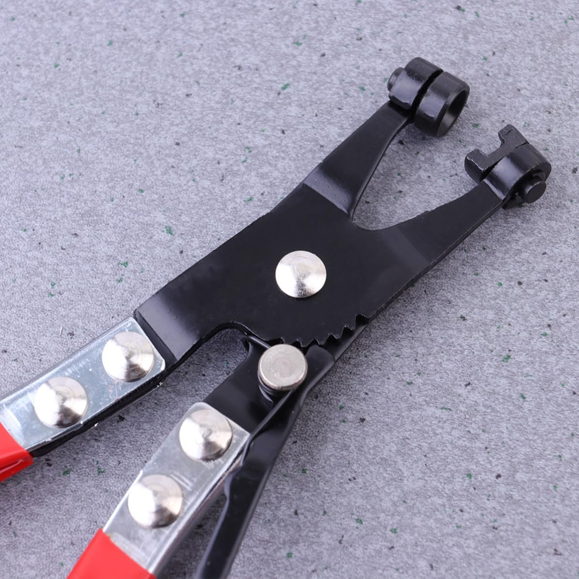 2pcs Hose Clamp Pliers with Swivel Tips Made of Chrome-vanadium Alloy Steel, Portable Size for Workshop and DIY Auto Repair Tool, Suitable for Stem Seals and Hose Clamps
