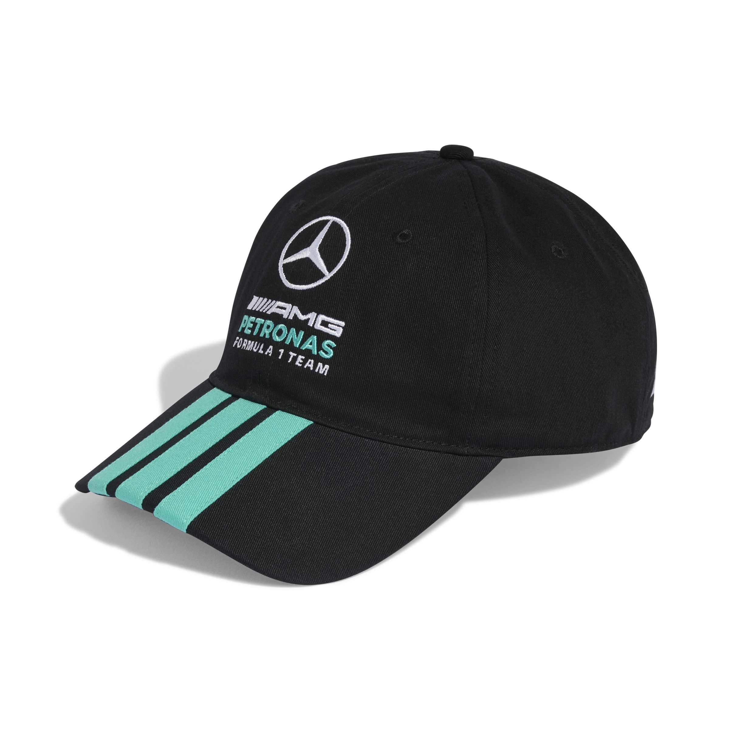 Adidas Unisex Kids Noir Mercedes Amg Kids Baseball Cap Petronas Formula One Team Dna