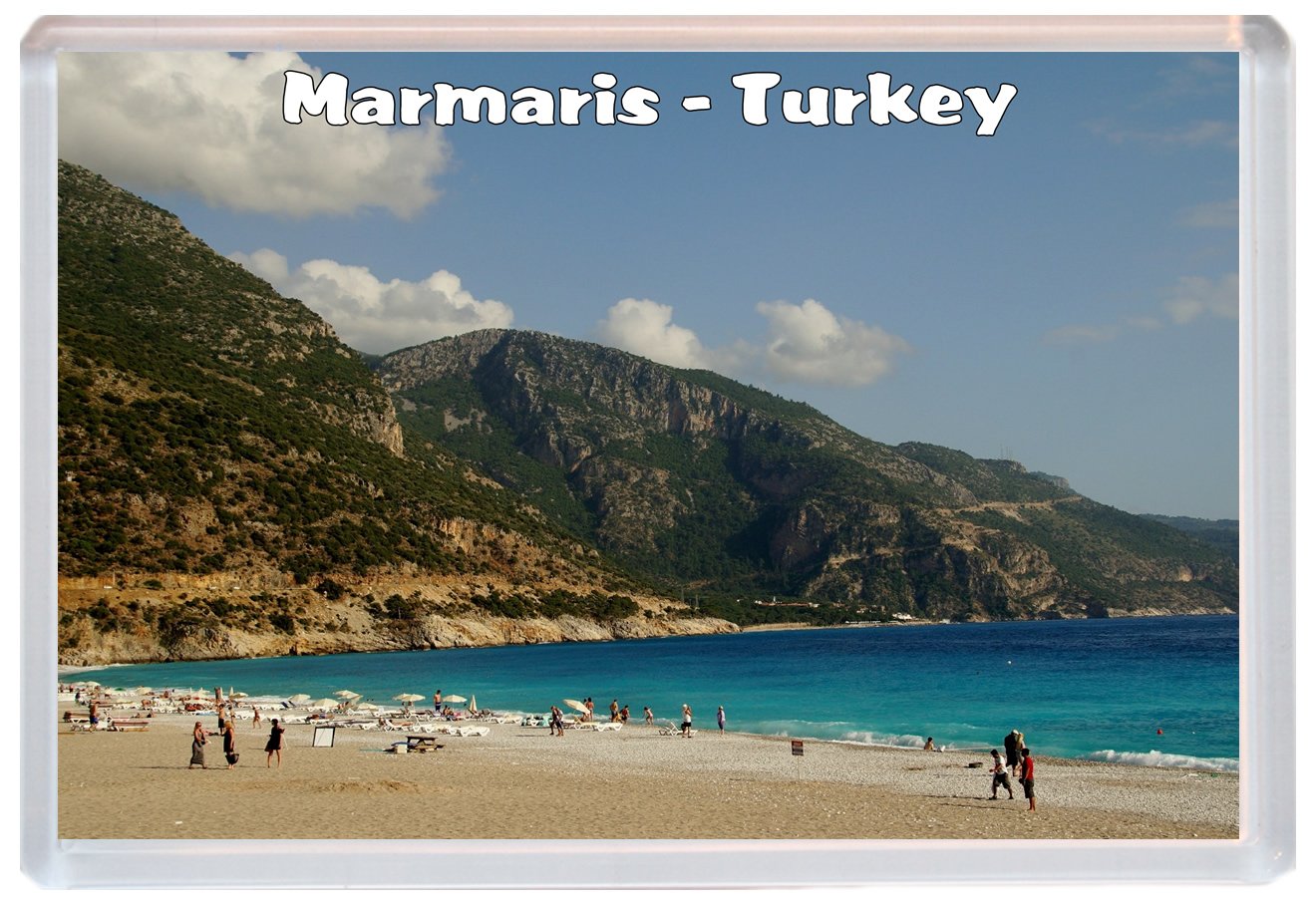 Marmaris - Turkey - Jumbo Fridge Magnet ID452