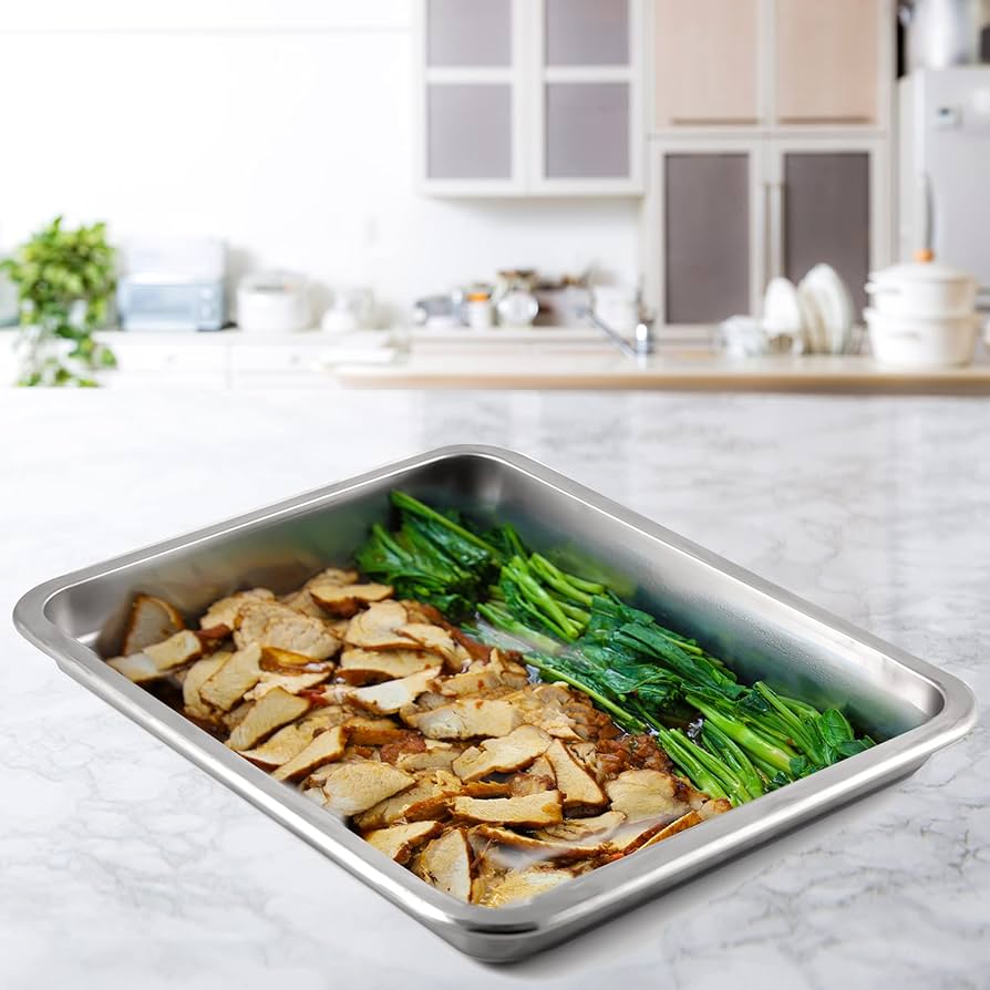 NEIGHBORHOOD LOGO STEEL TRAY 正規 Amazon.com: Nuwave Genuine Heavy Duty 18/8 Stainless Steel