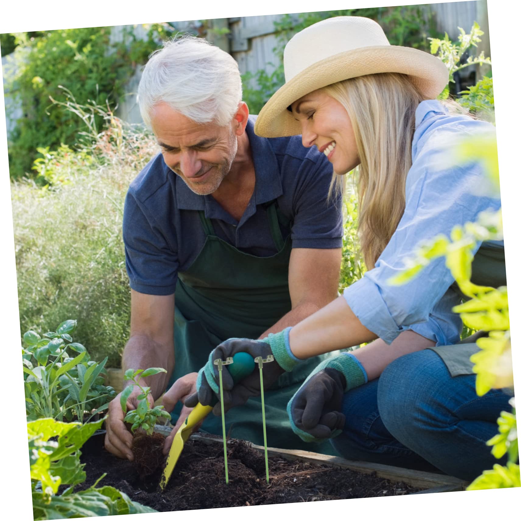 3 Sätze Pflanzenstützrahmen Pflanzenschleuder Pflanzenständer Stützring für Pflanzenkäfig Topfpflanzen Pflanzenkäfige eingetopft Gartenpfahl Stützpfähle für den Garten Plastik Grün