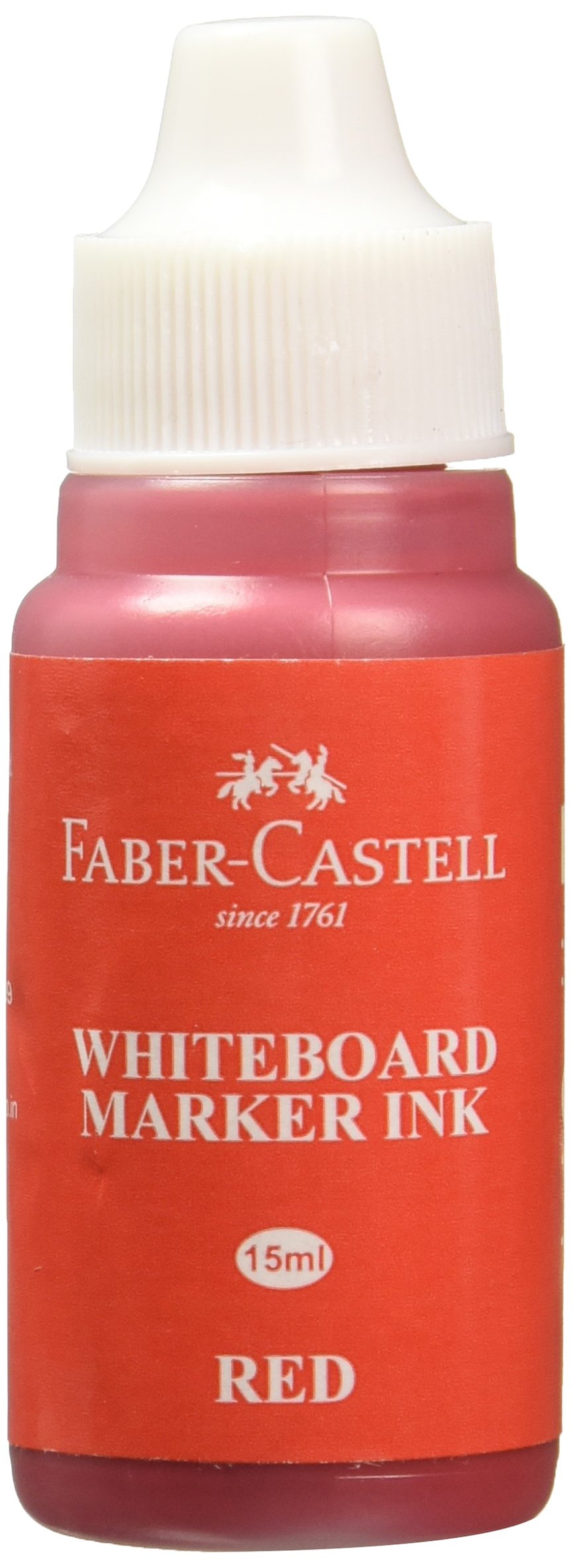 Faber-Castell Whiteboard Marker Refill Ink - 15ml (Red)-picture-30