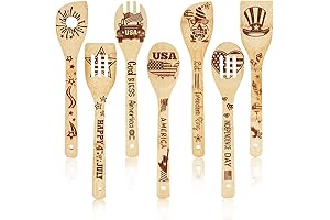 7-Piece American Spoon Set for Patriotic Celebrations