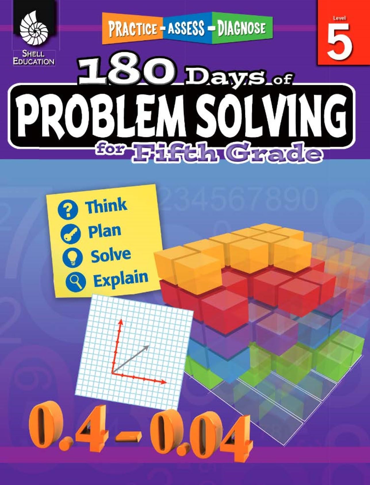 180 Days of Problem Solving for Fifth Grade - Build Math Fluency with this 5th Grade Math Workbook (180 Days of Practice)