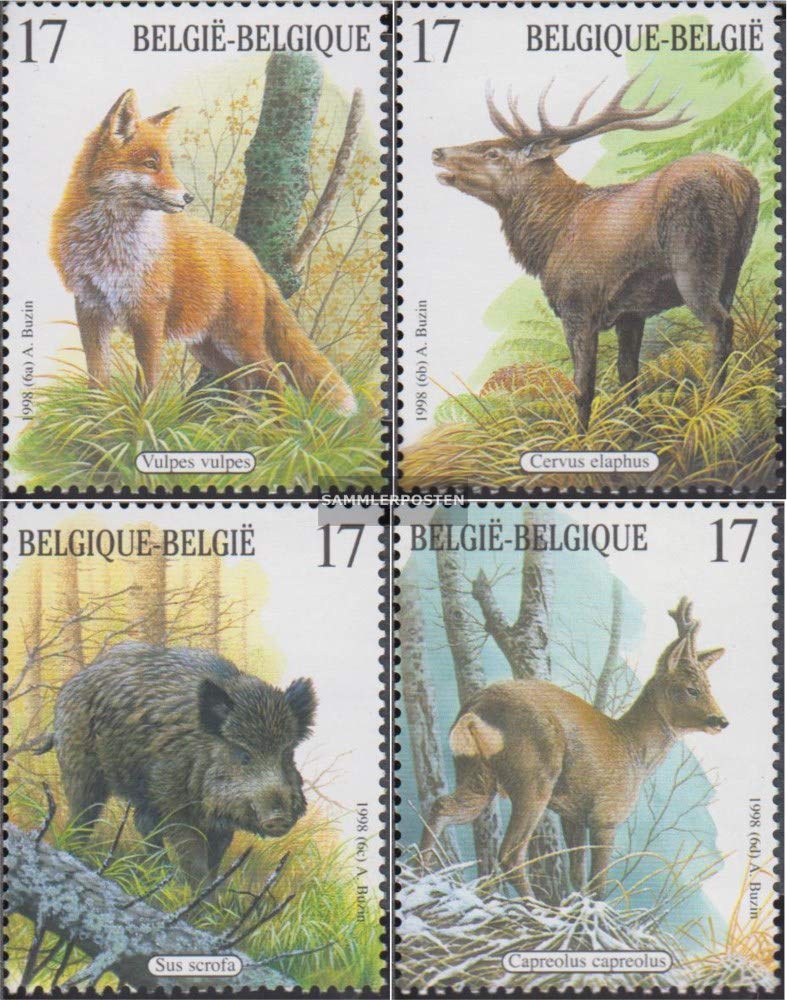 Briefmarken-Set Benin 1998 Hundewelpen - 6 Marken Postfrisch MNH, Komplett Katalog 1049-1054