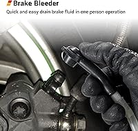 Vista 9 de EWK Extractor de aceite de 6.5 litros - Extractor de líquido de vacío neumático/manual con removedor de tanque de bomba para cambio de aceite y una