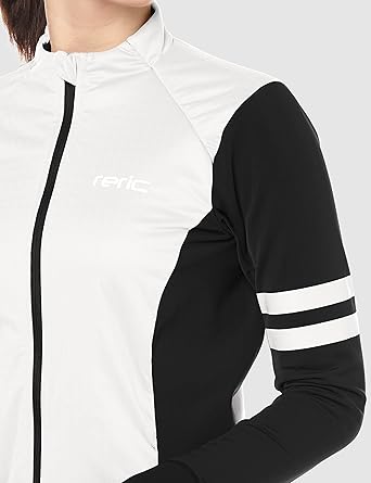 reric サイクルジャケット ホワイト/ブラック reric サイクルジャケット ホワイト/ブラック