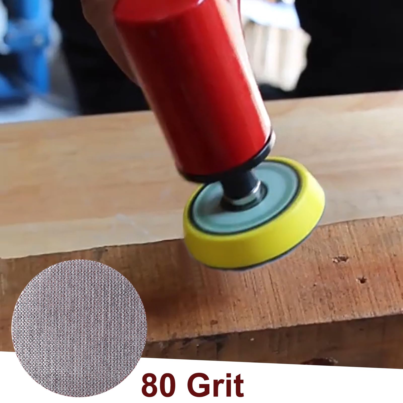 SPEEDWOX Sanding Discs - 25 3" Abrasive Discs -4