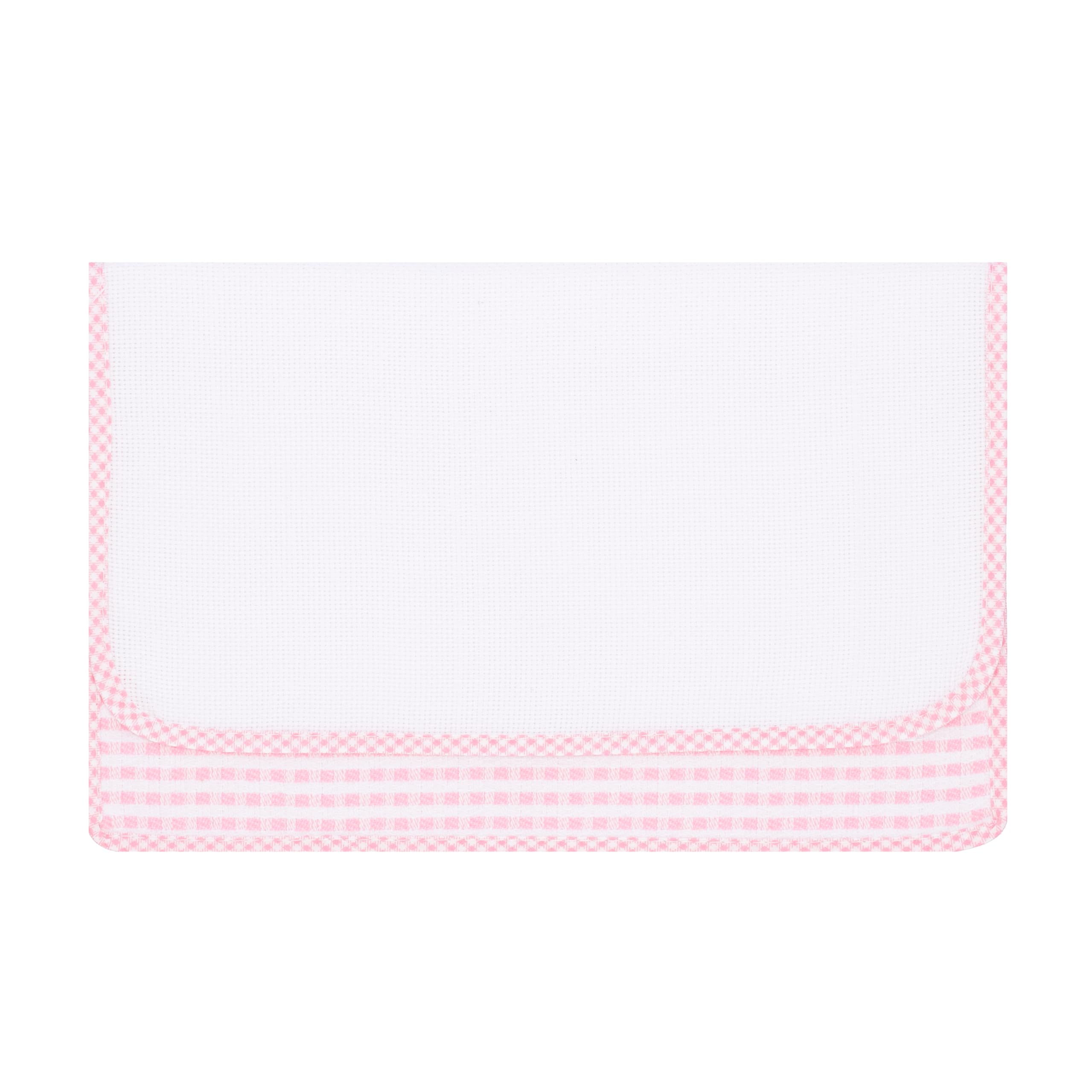Emmebi Aida Rose Aida Or Plain Gingham Nursery Bag, One Size