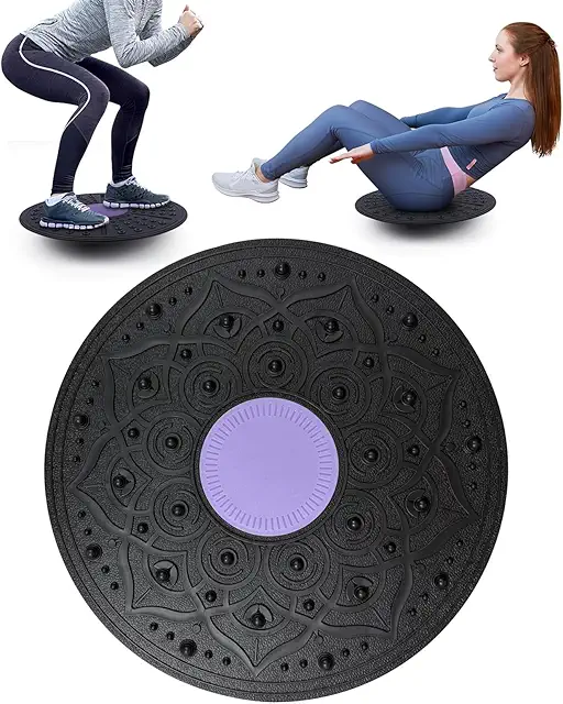 Balance Board 30cm - Yoga & Physiotherapie Gleichgewichtstrainer für alle Altersgruppen