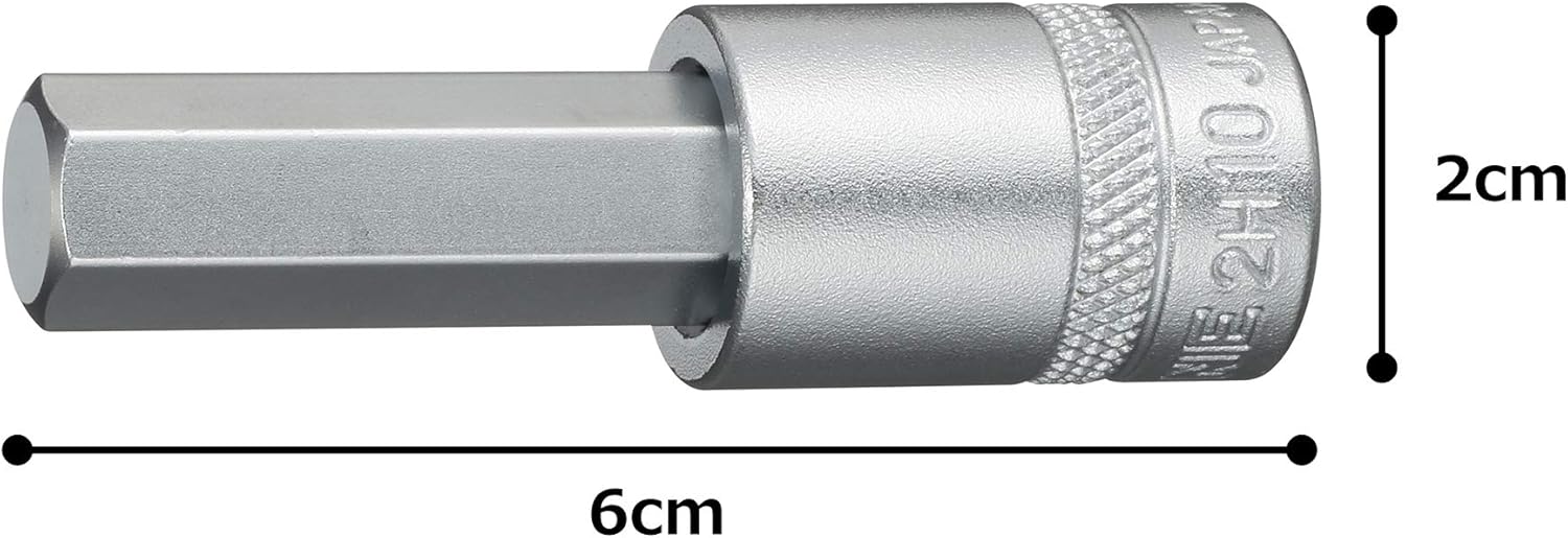 TONE Hex Socket 2H-10 1/4" Inch Drive 10mm