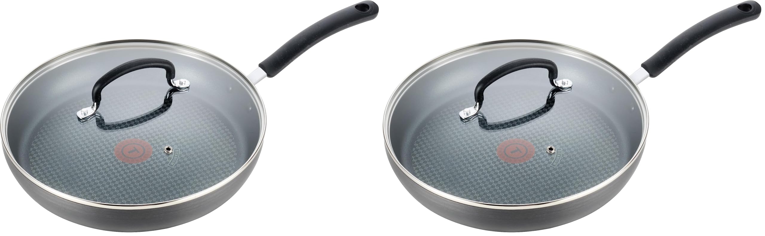 T-Fal Ultimate Hard Anodized Nonstick Fry Pan Set 3 Piece: 8, 10.25, & 12 Inch, Oven Broiler Safe 400F, Kitchen Cookware Set, Pots and Pans Set Non Stick, Frying Pans, Skillets, Dishwasher Safe, Onyx — Amazon image 12