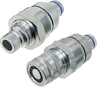 WSbaodan Female Hydraulic Coupler 7246802 & Male Hydraulic Coupler 7246799 Compatible with Bobcat A220 A300 A770 753 763 773 863 864 883 Skid Steer Loaders