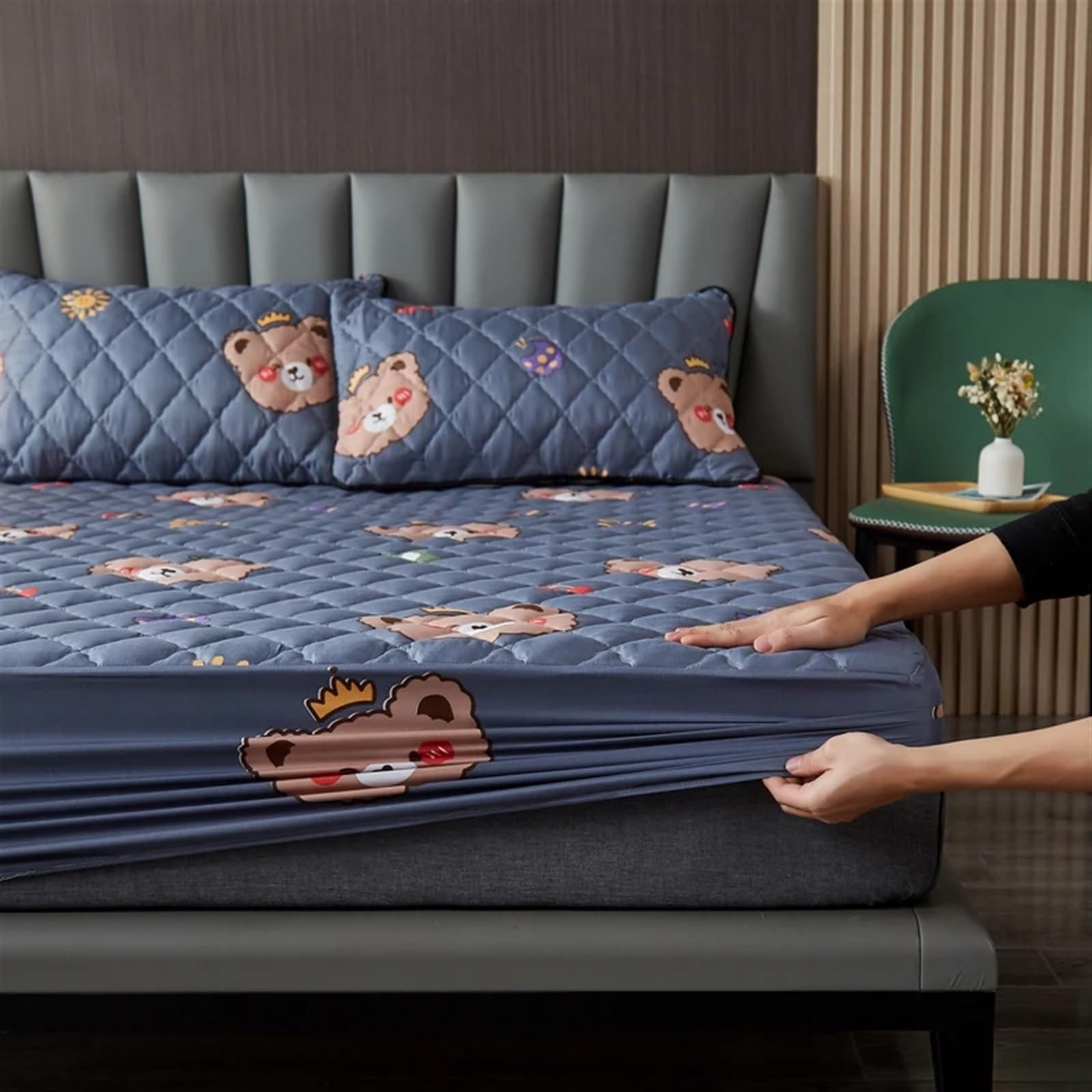 Protector Colchon Impermeable Sábana Impermeable for Cama Queen