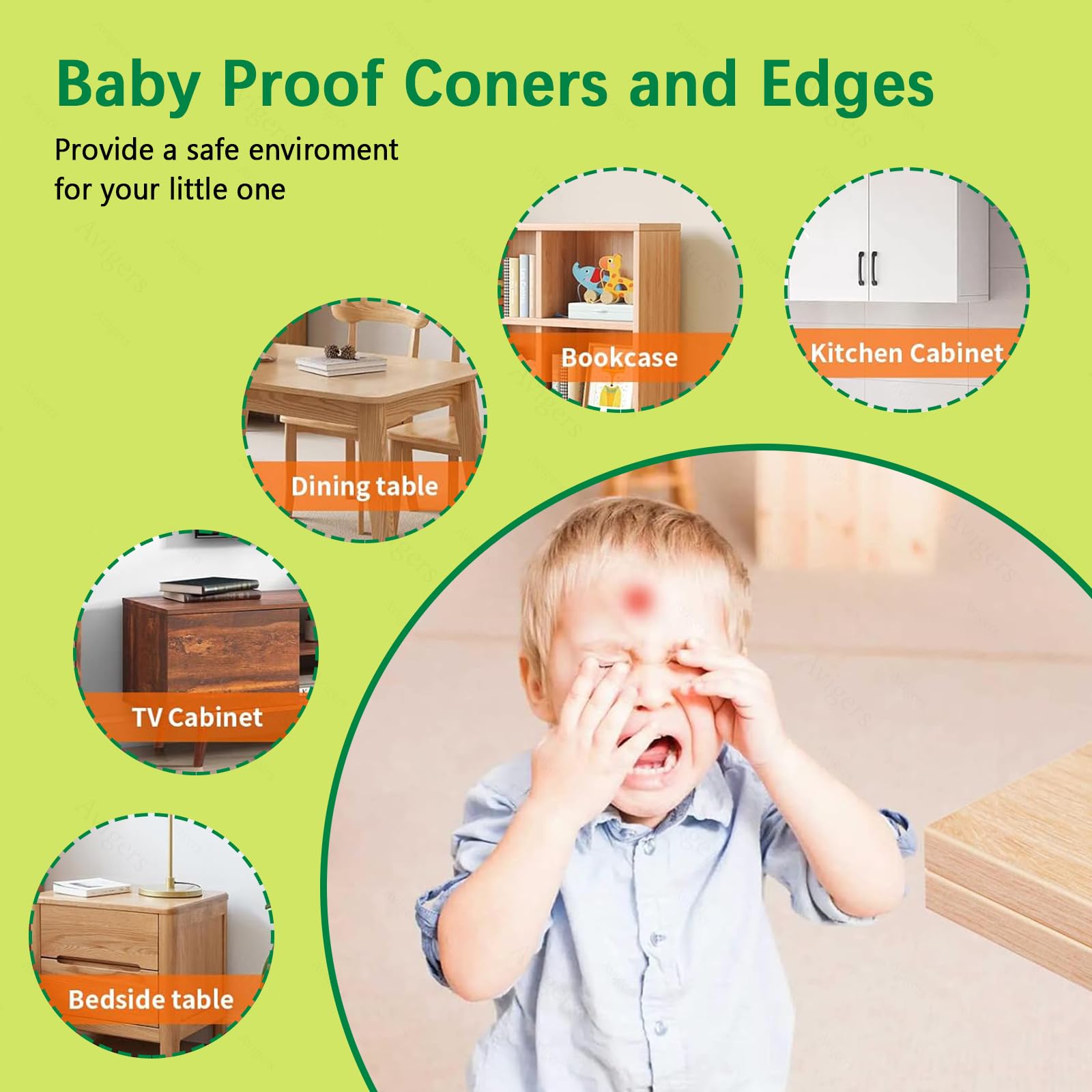 Coin De Table Protection Bebe, 10 Pièces Doux Protection Coin De Table Forte Adherence Transparent Protection Angle De Table Convient Aux Berceau 97145001