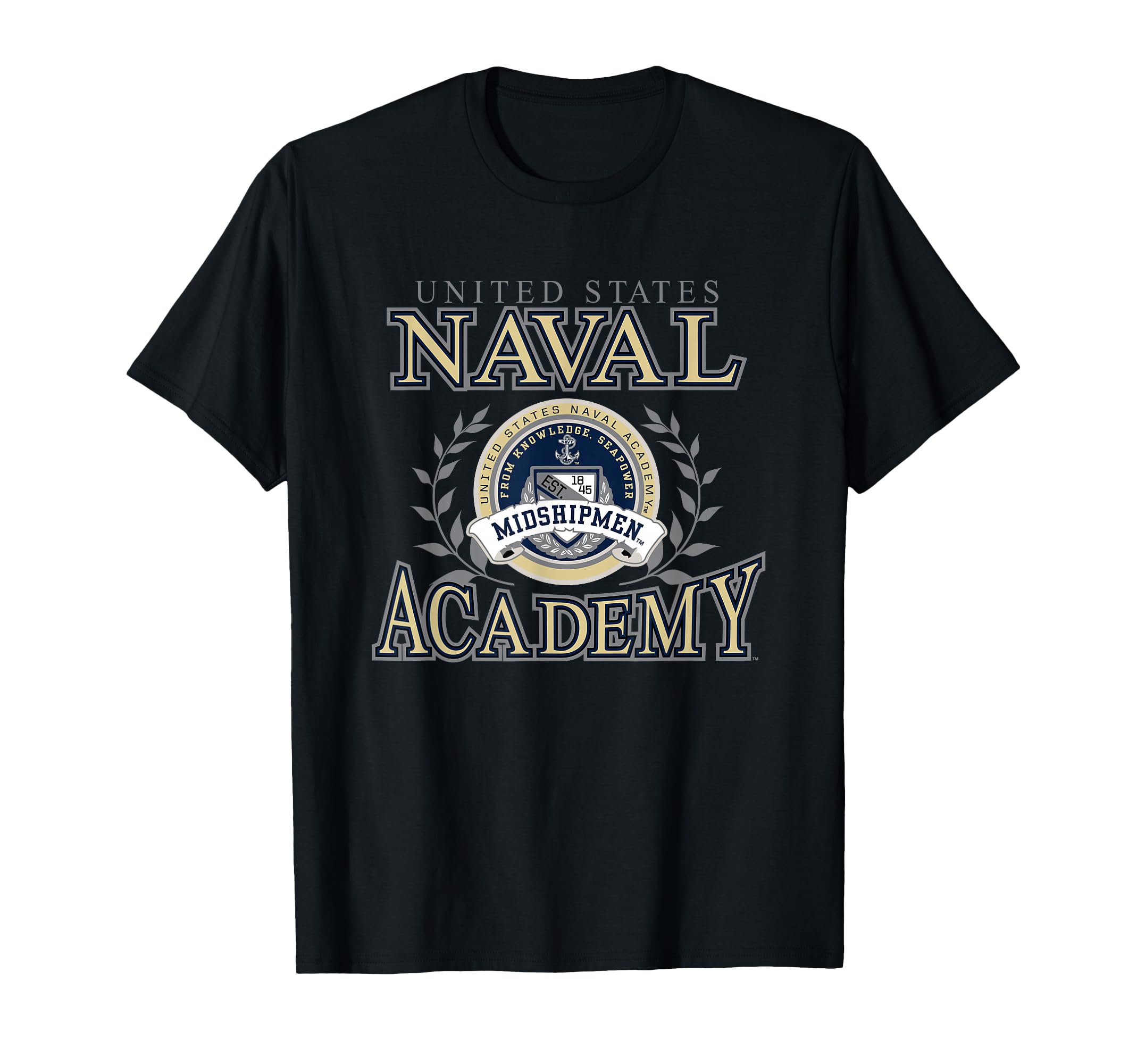 Navy Midshipmen Laurels Officially Licensed T-Shirt