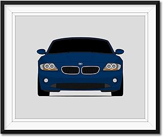 BMW Z4 E85 E86 (2002-2008) Inspired Poster Print Wall Art Decor Handmade (Unframed)