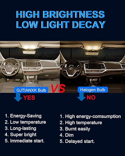 Miniatura 4 de Canbus - Bombilla LED 194 168 2825 W5W T10 para automóvil, sin errores, sin polaridad, para matrícula, cúpula, mapa, luces de puerta de cortesía