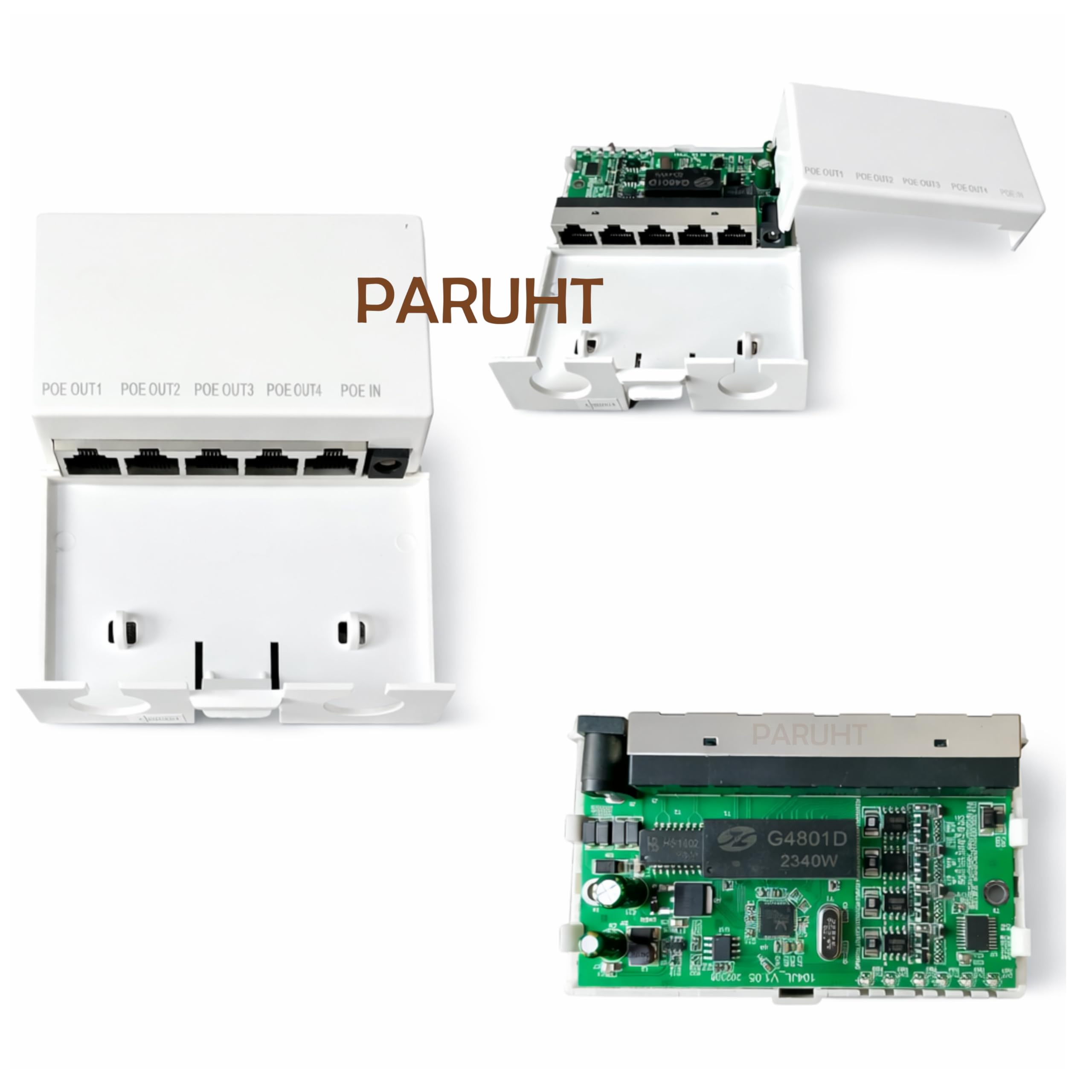 Waterproof PoE Extender - Power 4 Devices Up to 1000ft -6