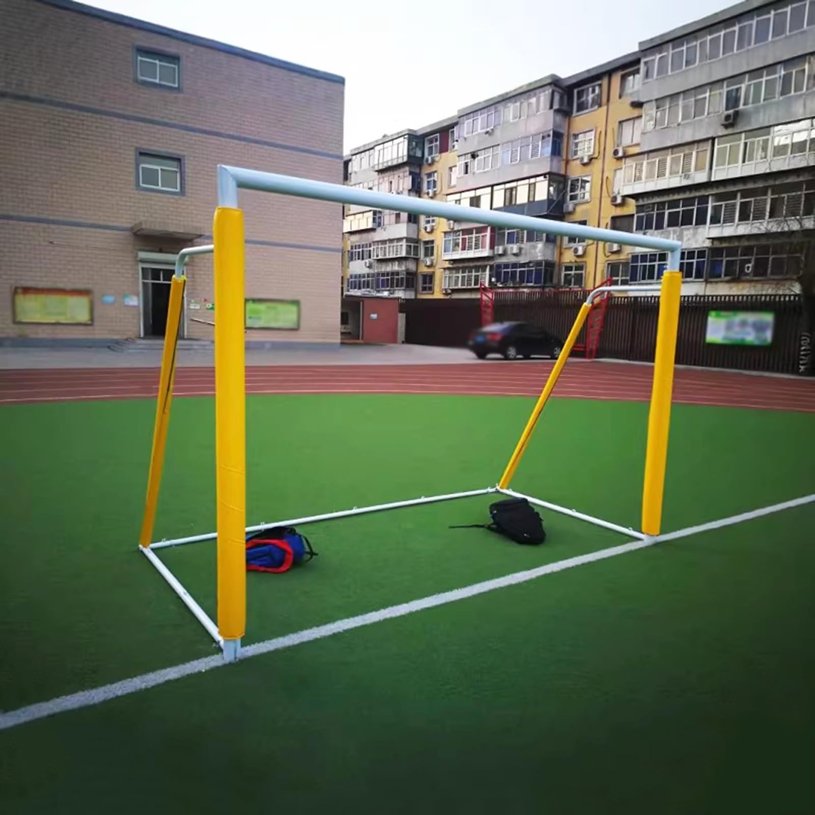 Podkładka na Słupki do Koszykówki Osłona Słupka Do Piłki Nożnej Na Każdą Pogodę, Wysokość 1,5m, Osłona Słupka Do Garażu I Piwnicy, Okrągła Osłona Słupka Do Koszykówki Dla Ochrony Graczy