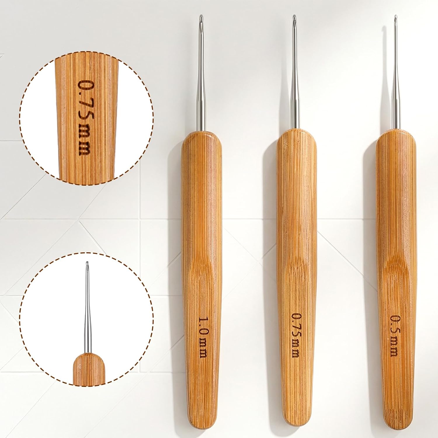 Mabor Dreadlock Crochet Hook, Dreadlock Needle Tool for Craft