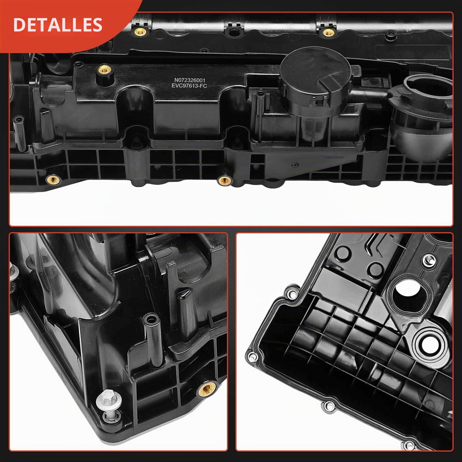 Frankberg Tapa de culata 11128508570 | Compatible con: Serie 1 Convertible E88, Serie 1 E81, Serie 5 E60, Serie 3 Coupé E92, Serie 3 Touring E91